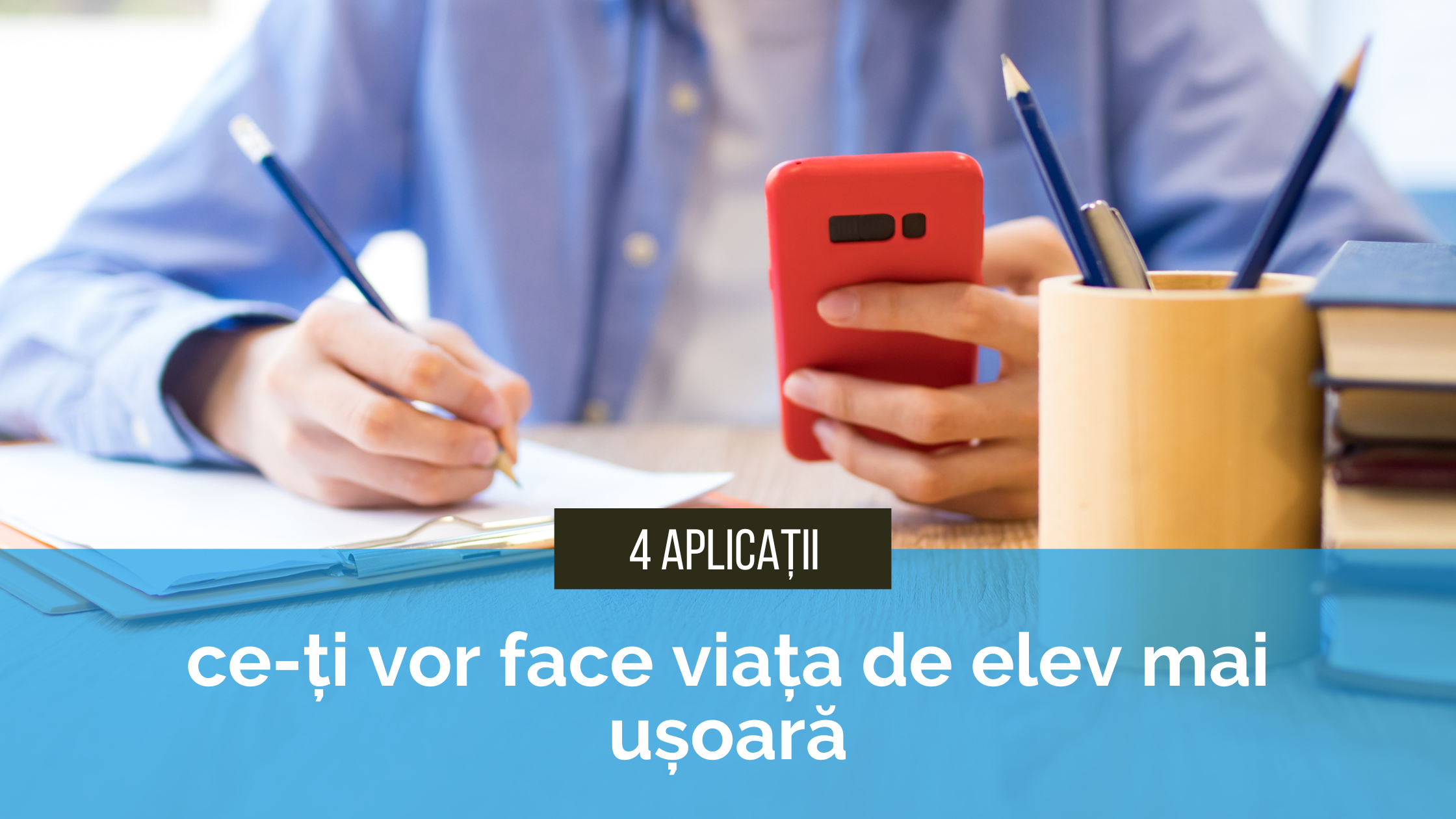 4 aplicatii ce-ti vor face viata de elev mai usoara