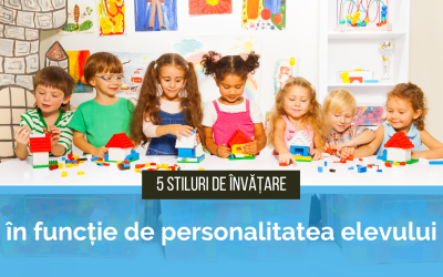 5 stiluri de invatare in functie de personalitatea elevului