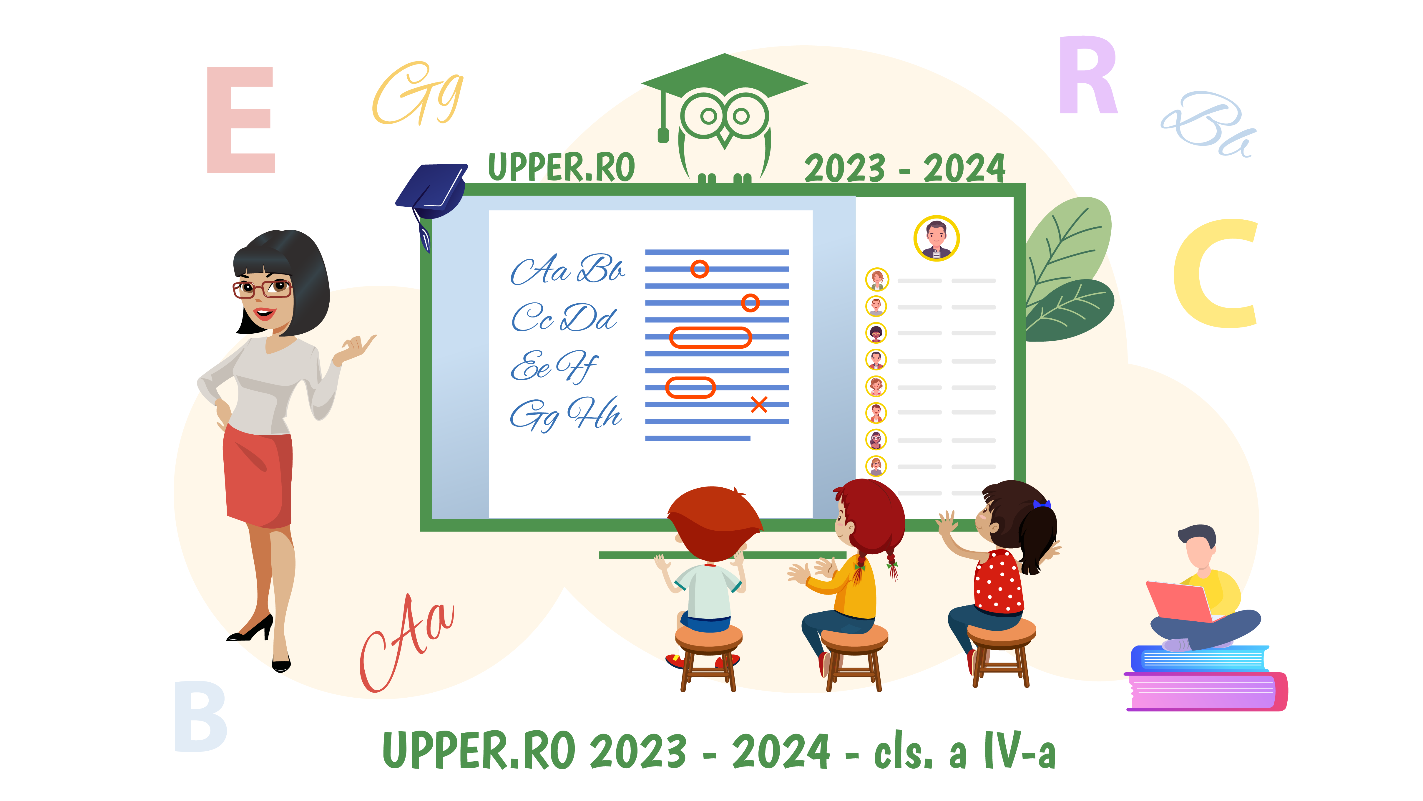 Upper.Ro 2023-2024 clasa a IV-a - Curs de limba si literatura romana
