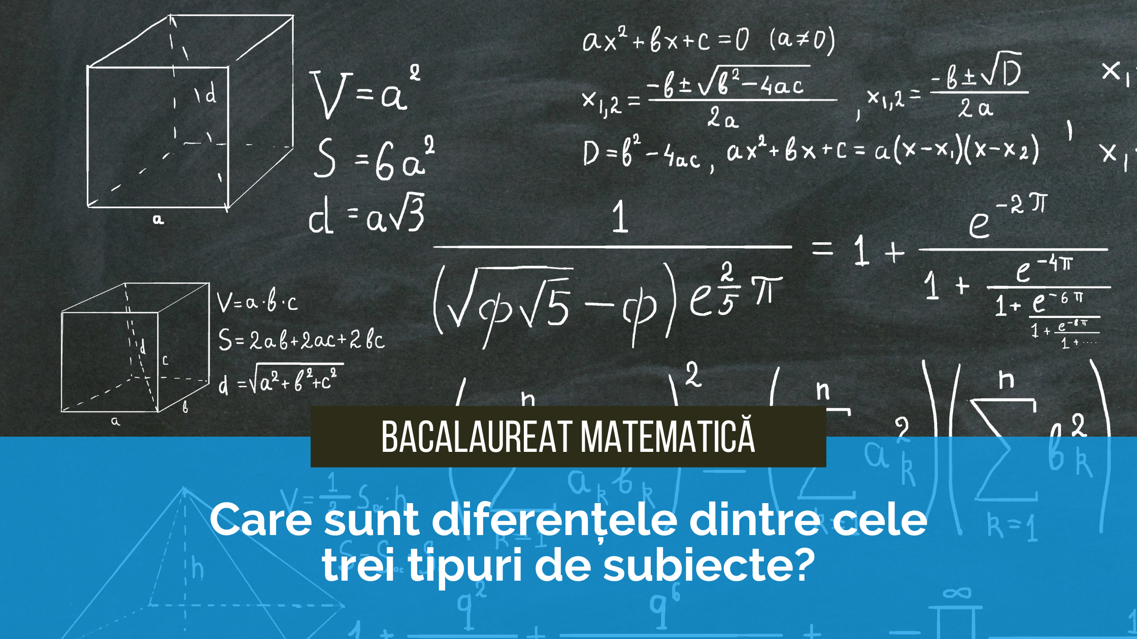 BAC matematică – Diferențe M1 M2 M3 Bac Matematică Tehnologic vs. Științele naturii vs. Mate-Info: Care sunt diferențele dintre cele trei tipuri de subiecte?