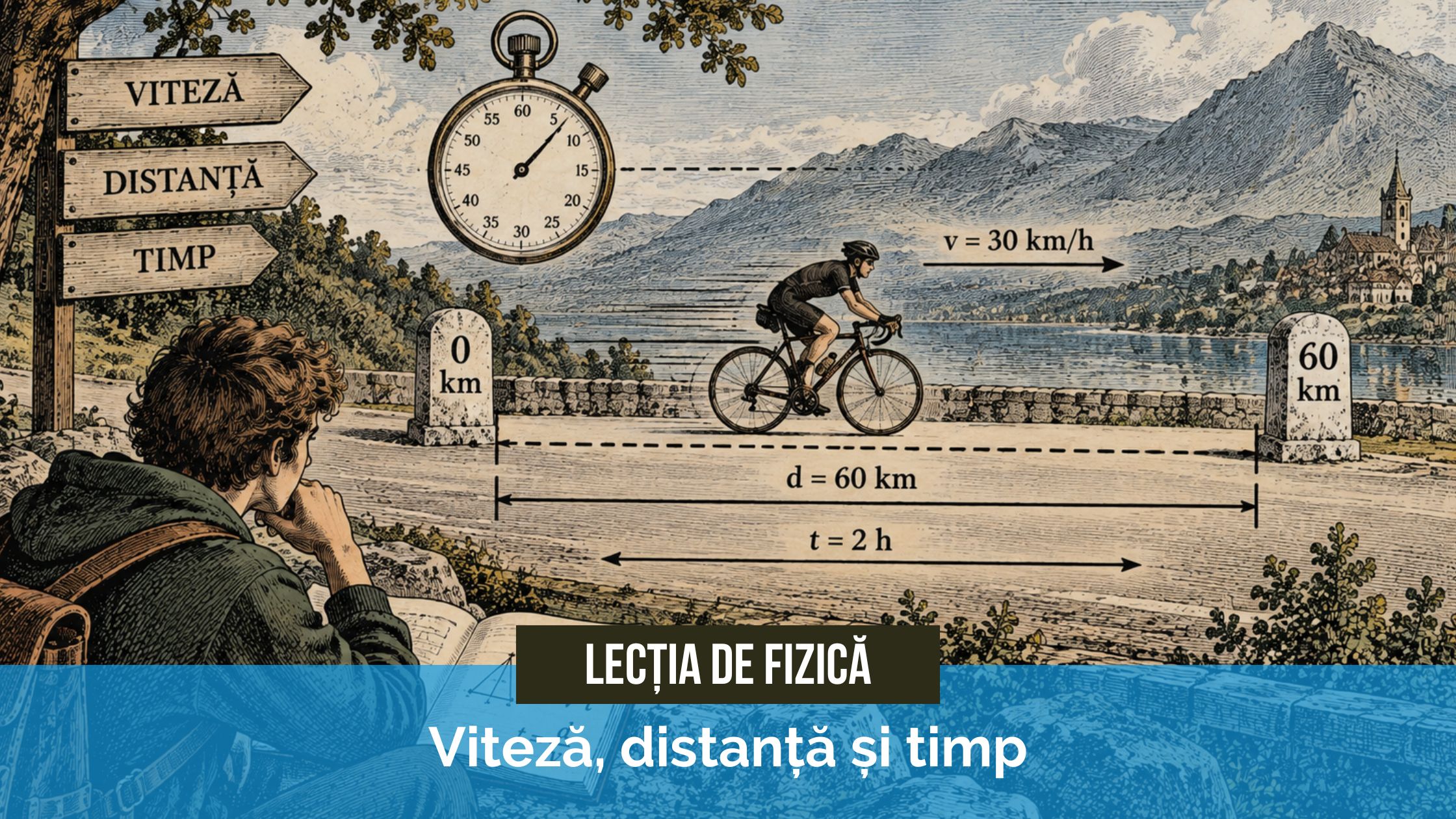 Lecția de fizică viteză, distanță și timp sau cum rezolvi problemele de mișcare fără să mai memorezi formule Lecția de fizică: viteză, distanță și timp sau cum rezolvi problemele de mișcare fără să mai memorezi formule