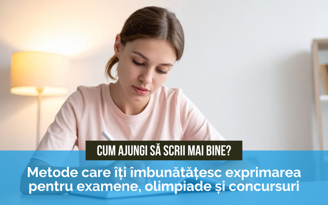 Cum ajungi să scrii mai bine: metode care îți îmbunătățesc exprimarea pentru examene, olimpiade și concursuri