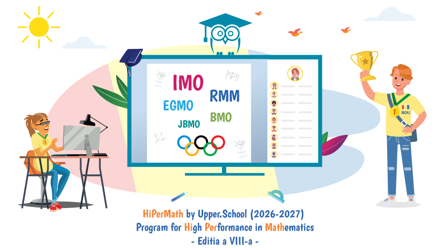 math-HiPerMath HiPerMath – program avansat de matematică pentru olimpici: JBMO, BMO, EGMO, RMM, IMO