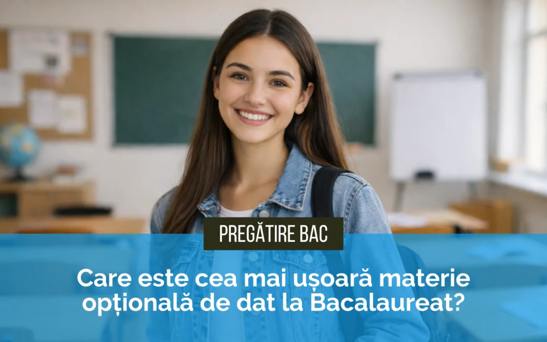 Care este cea mai ușoară materie opțională de dat la Bacalaureat