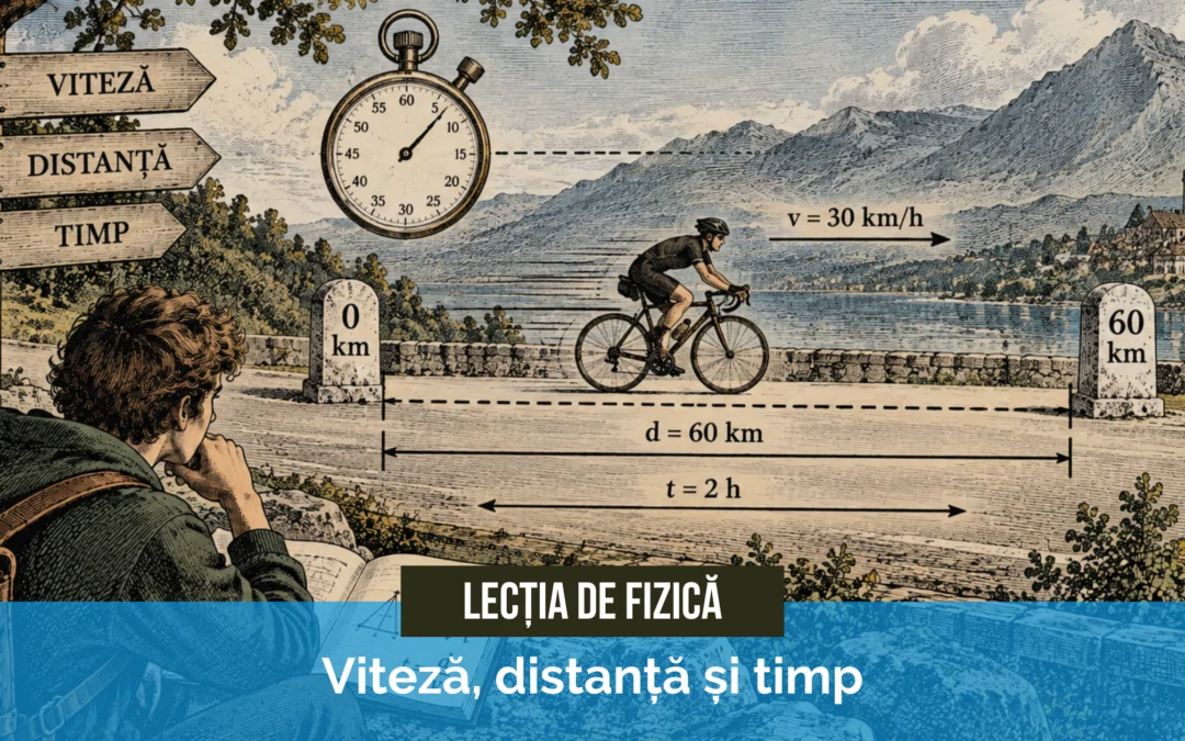 Lecția de fizică: viteză, distanță și timp sau cum rezolvi problemele de mișcare fără să mai memorezi formule